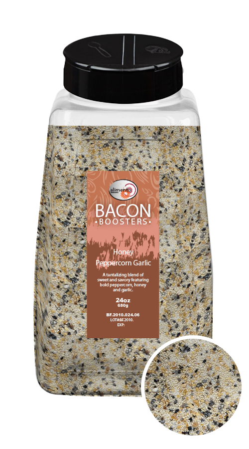 Honey Peppercorn Garlic Bacon Booster
