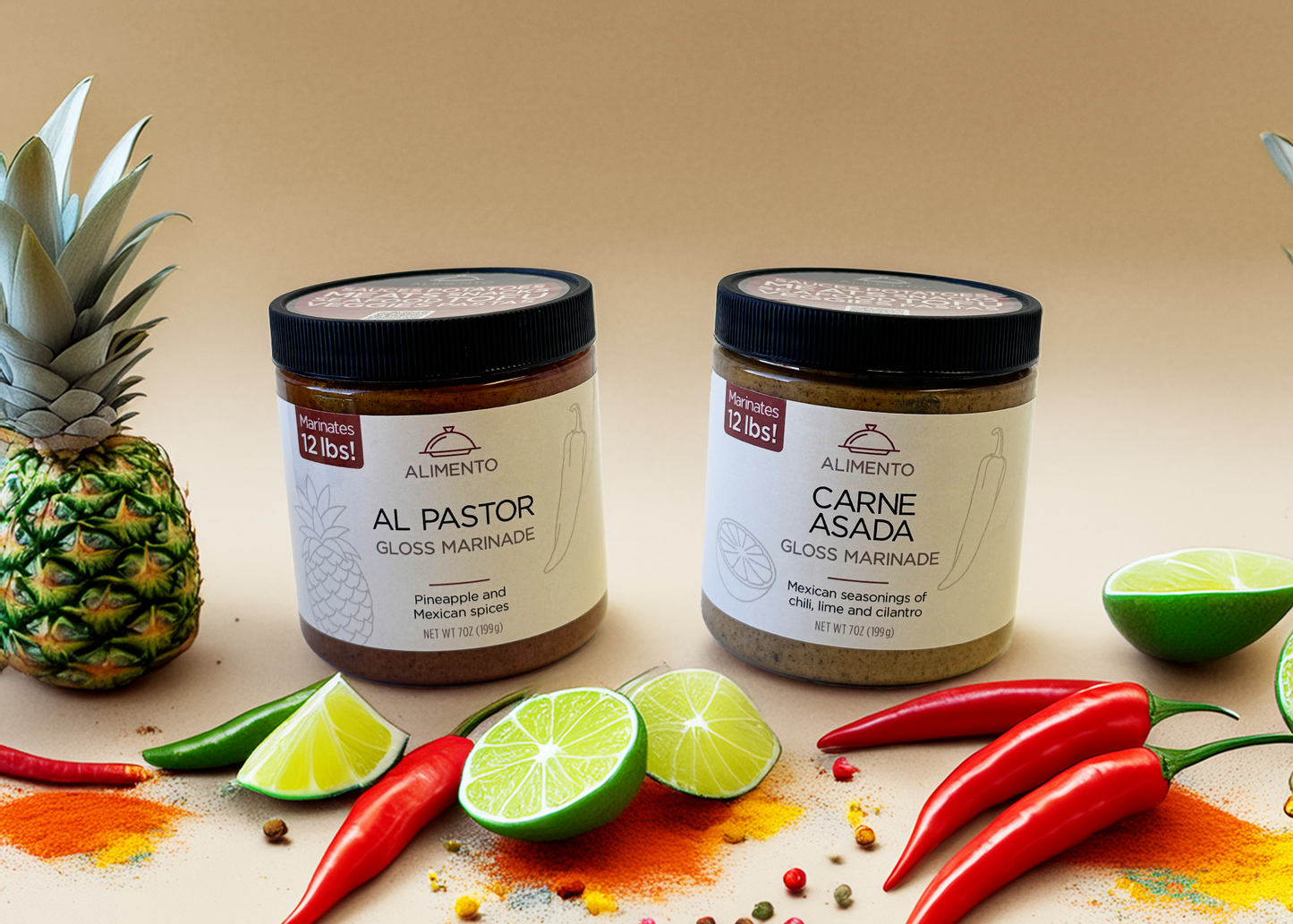 2 Pack Retail Marinade Gift Boxes