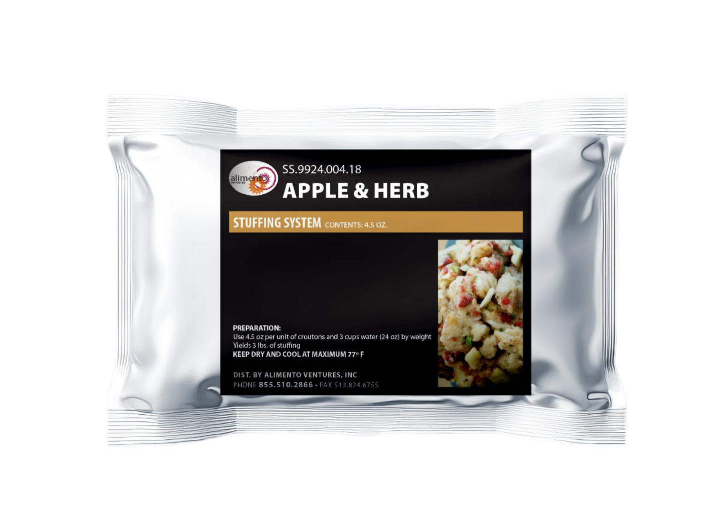 Apple Herb Stuffing Mixture