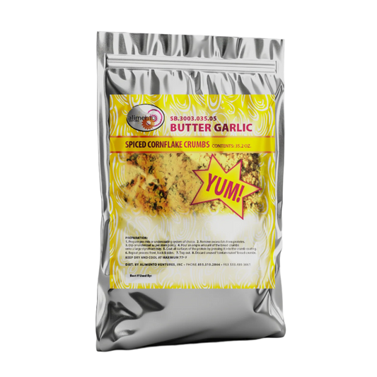 Butter Garlic Cornflake Crumbs