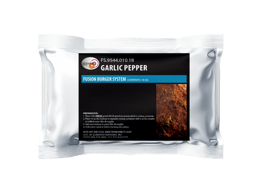 Garlic Pepper Fusion Burger