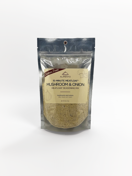 Mushroom & Onion Gluten-Free 15-Minute Meatloaf®