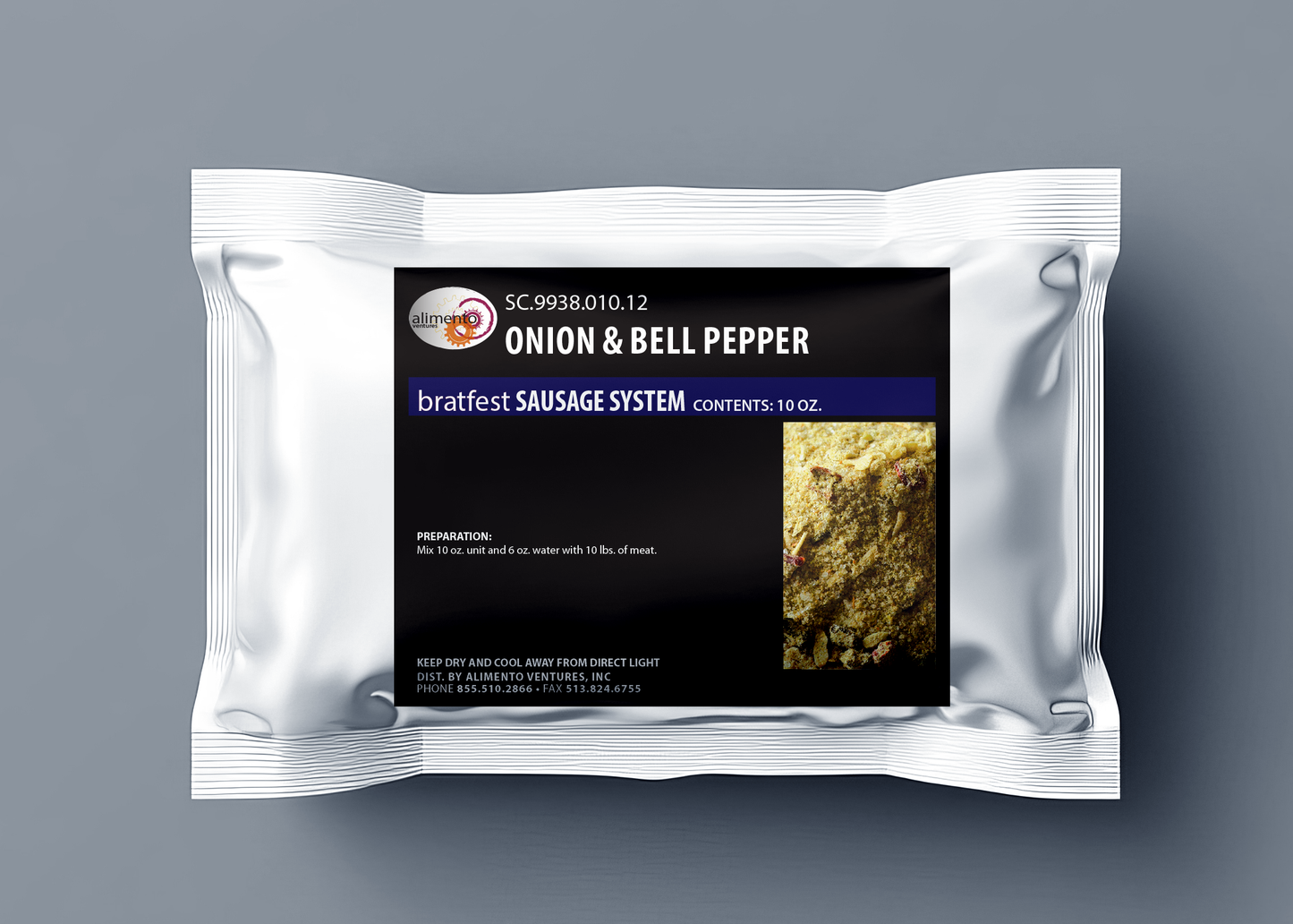Onion & Bell Pepper Sausage Seasoning