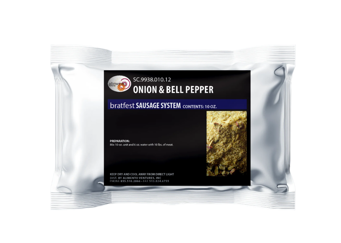 Onion & Bell Pepper Sausage Seasoning