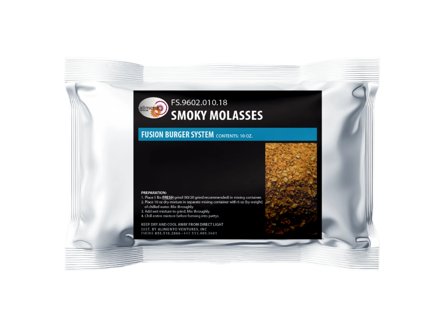 Smoky Molasses Fusion Burger